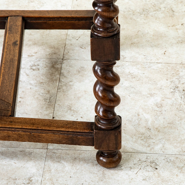 Set of Four Walnut Side Chairs