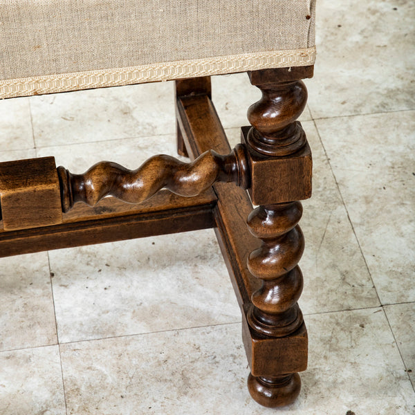 Set of Four Walnut Side Chairs