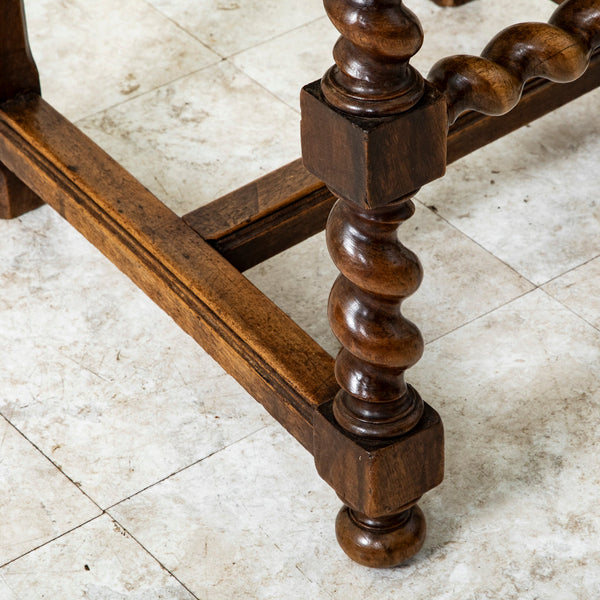 Set of Four Walnut Side Chairs