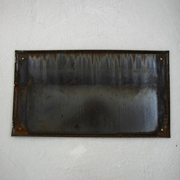 Enameled Street Sign