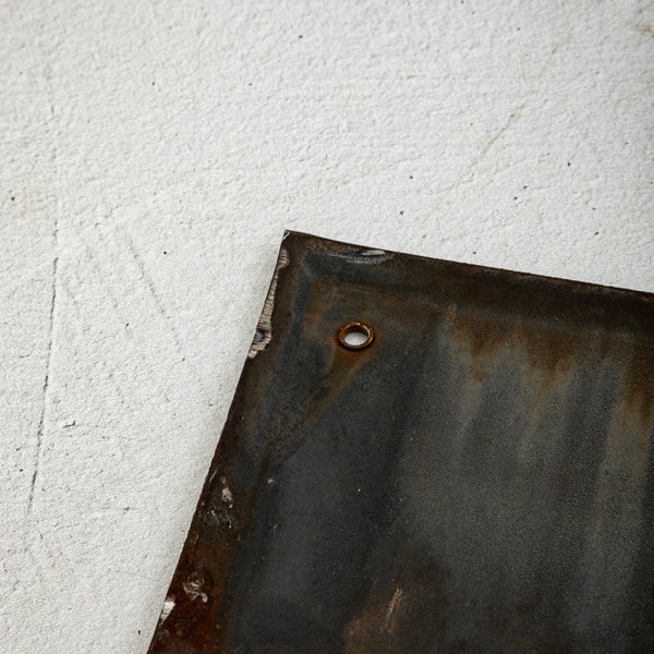 Enameled Street Sign