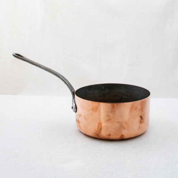 Set of Five Copper Pots