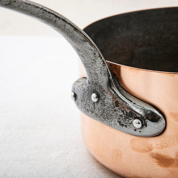 Set of Five Copper Pots