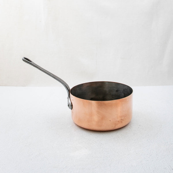 Set of Five Copper Pots