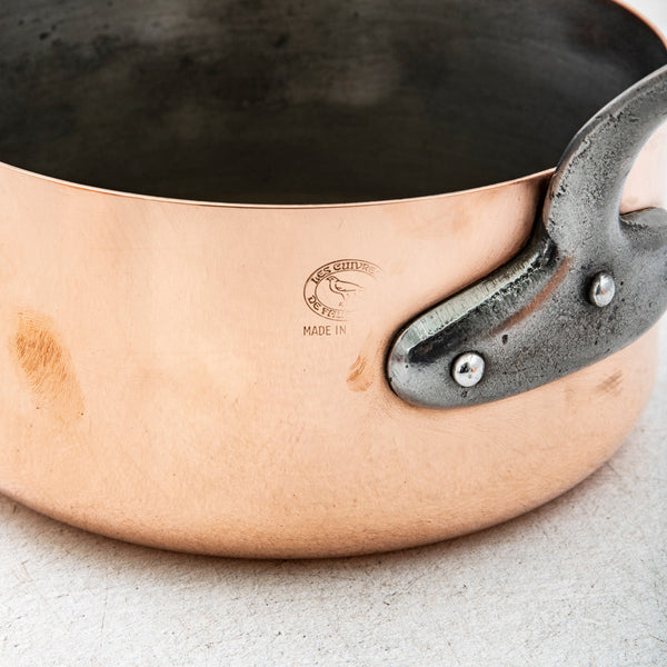 Set of Five Copper Pots