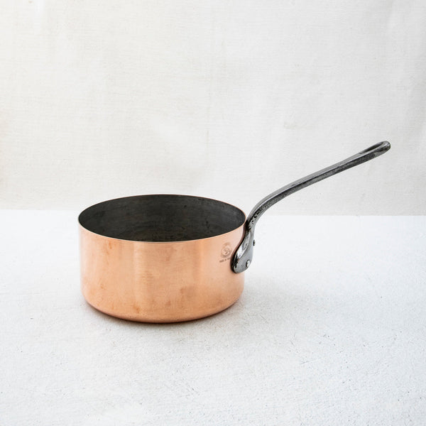 Set of Five Copper Pots