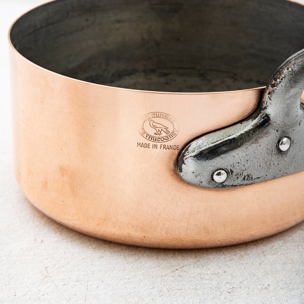 Set of Five Copper Pots