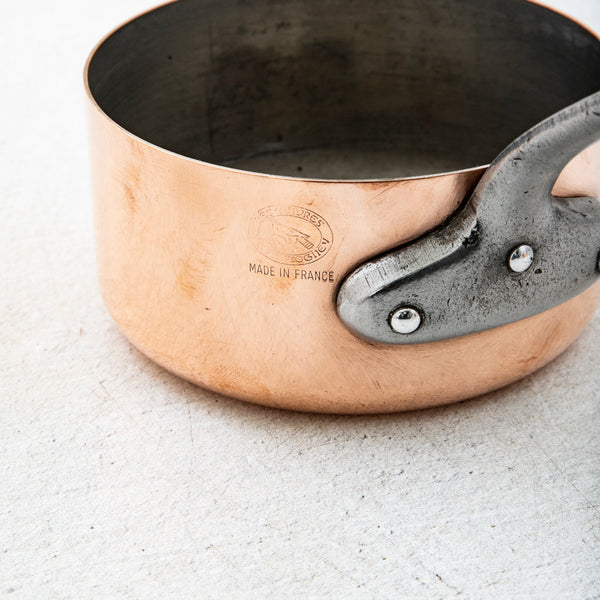 Set of Five Copper Pots