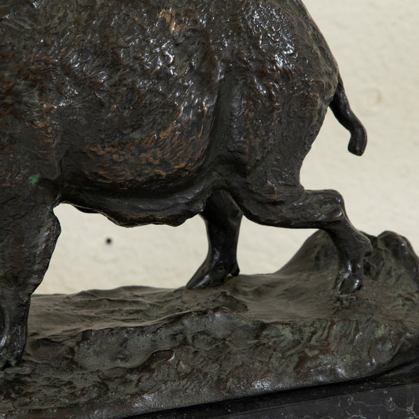 Bronze Wild Boar Sculpture