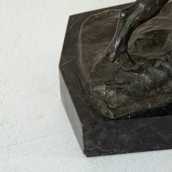 Bronze Wild Boar Sculpture