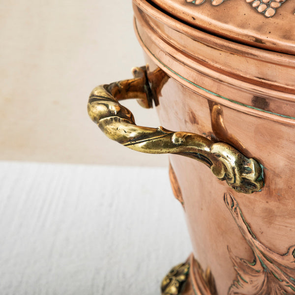 Art Nouveau Copper Pot