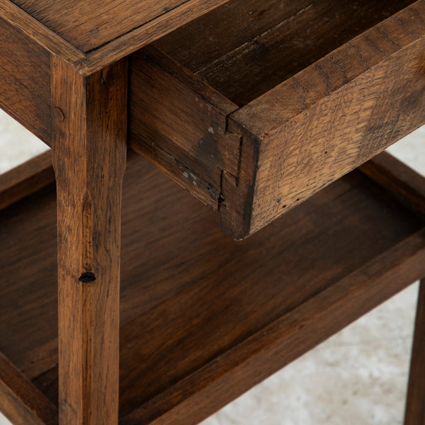 Oak Side Table