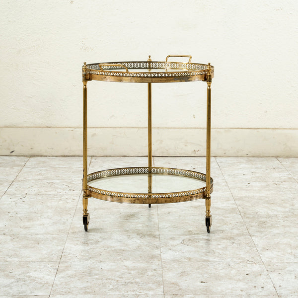 Brass Bar Cart