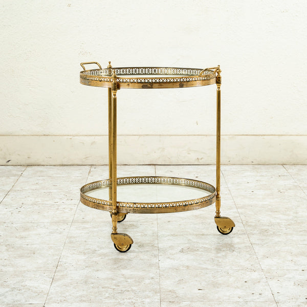 Brass Bar Cart