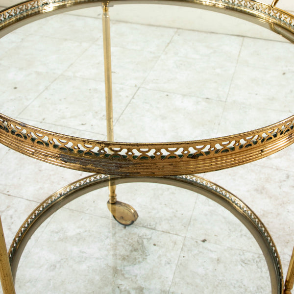 Brass Bar Cart