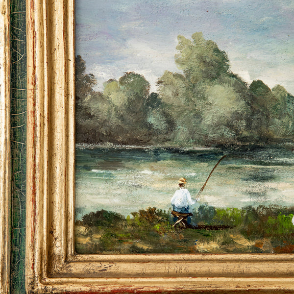 Set of Four Oil Paintings