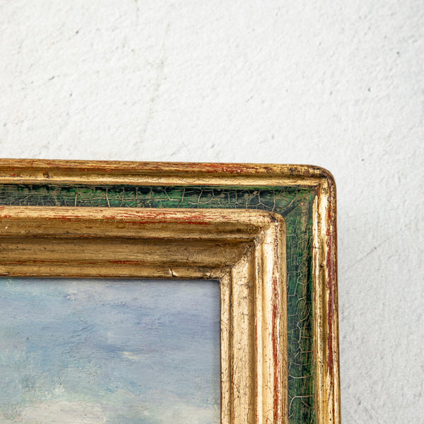 Set of Four Oil Paintings