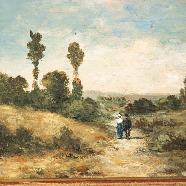 Set of Four Oil Paintings