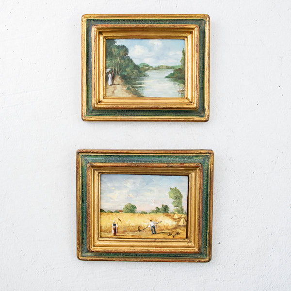 Pair of Oil Paintings
