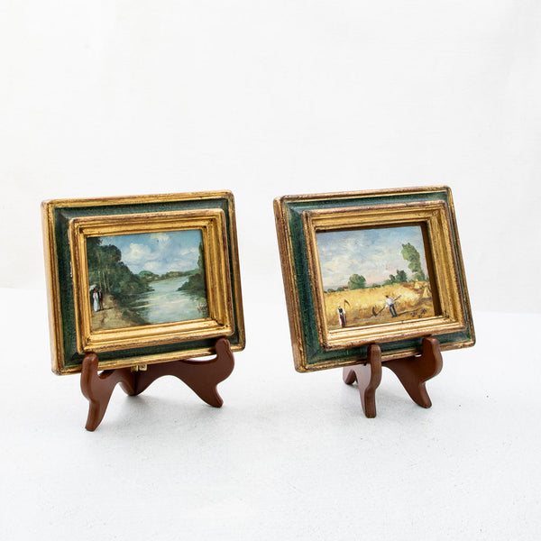 Pair of Oil Paintings