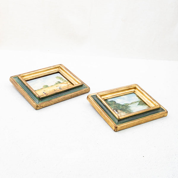 Pair of Oil Paintings