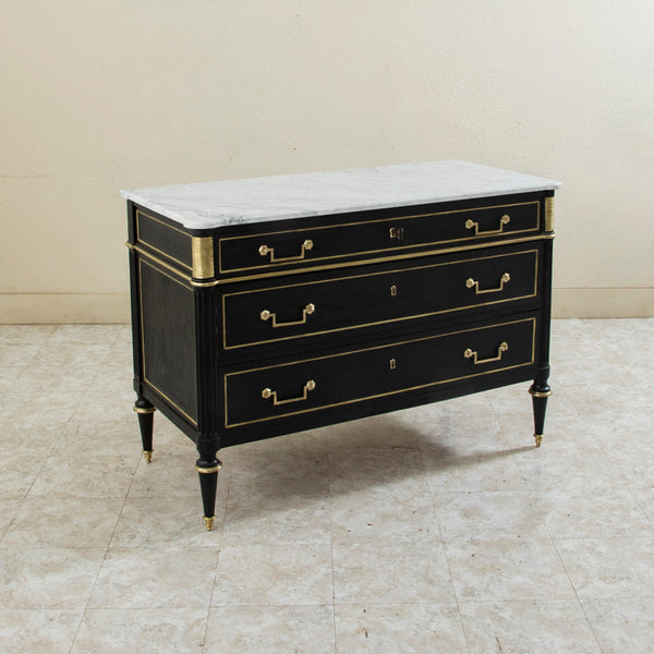 Louis XVI Black Chest
