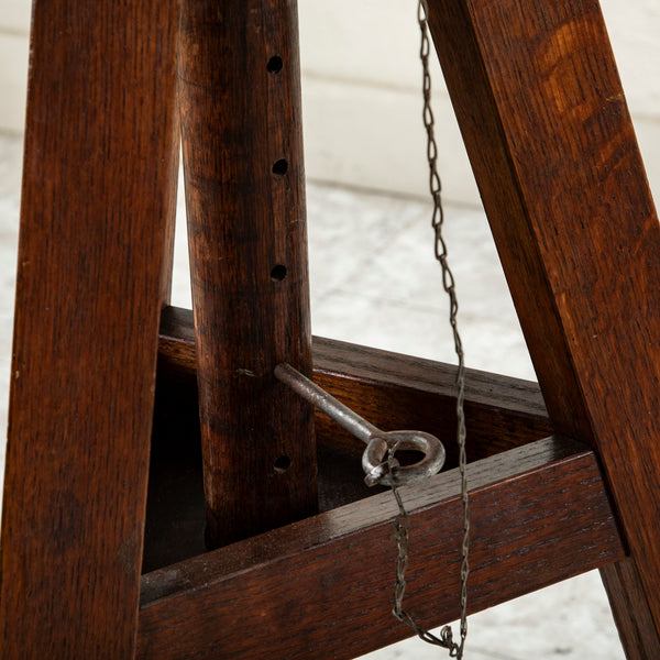 Oak Sculptor's Table