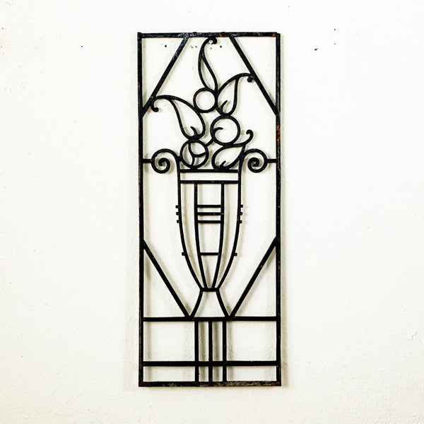Art Deco Iron Grill