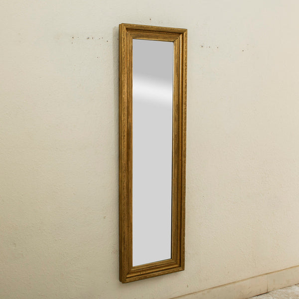 Louis XVI Giltwood Mirror