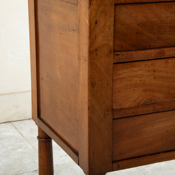 Directoire Walnut Nightstand