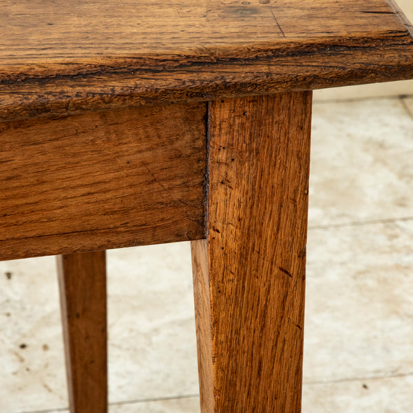 Oak and Chestnut Dining Table
