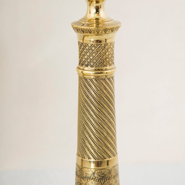 Pair of Bronze Candlesticks