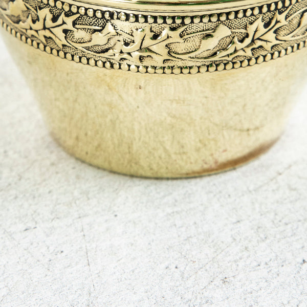 Petite Brass Cachepot