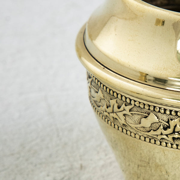 Petite Brass Cachepot