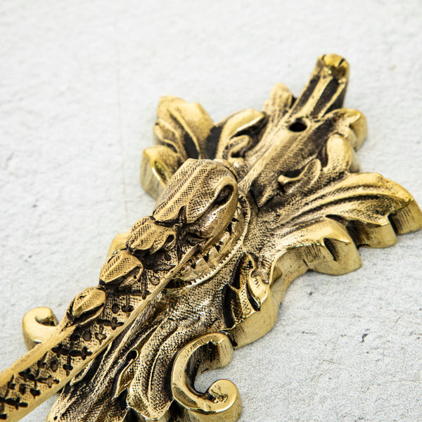 Pair of Large Bronze Hooks