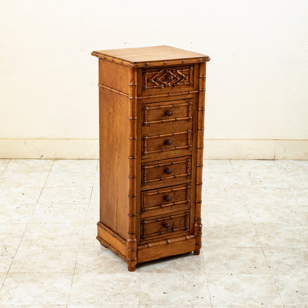 Faux Bamboo Chest of Drawers
