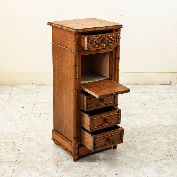 Faux Bamboo Chest of Drawers