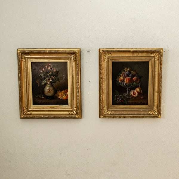 Pair of Oil Paintings