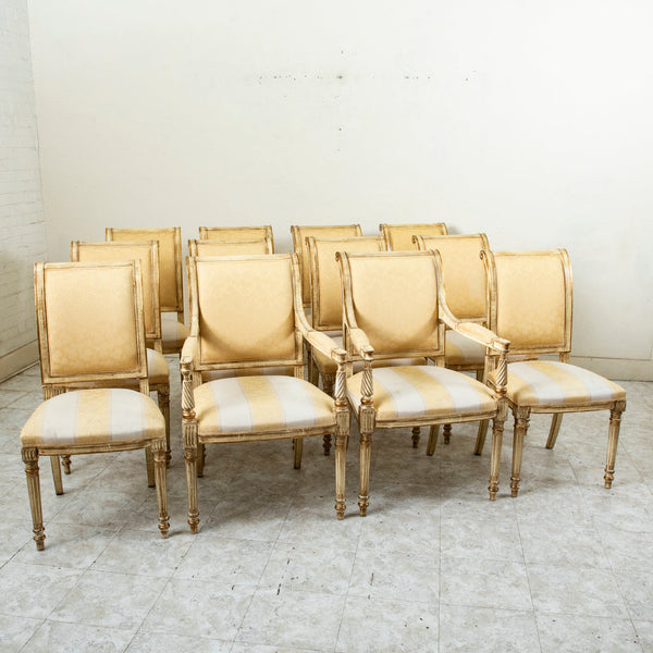Set of Twelve Louis XVI Chairs