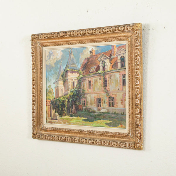 Framed Oil Painting