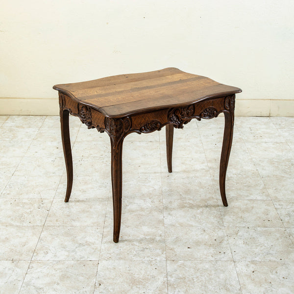 Hand Carved Side Table