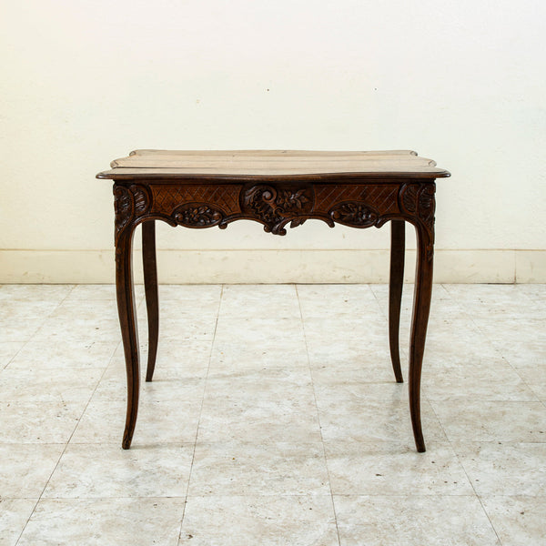 Hand Carved Side Table