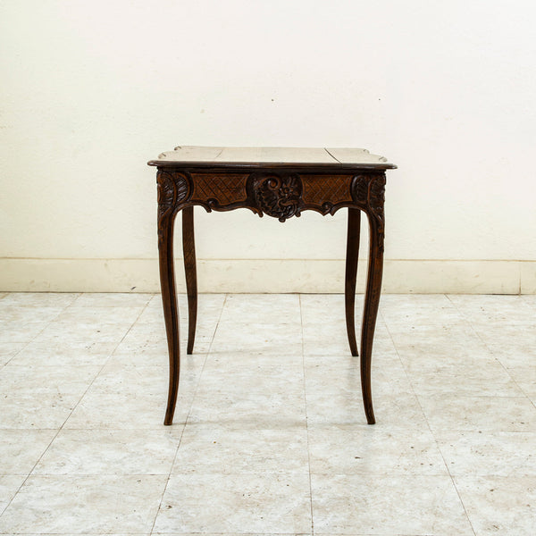 Hand Carved Side Table