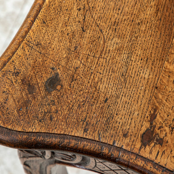 Hand Carved Side Table