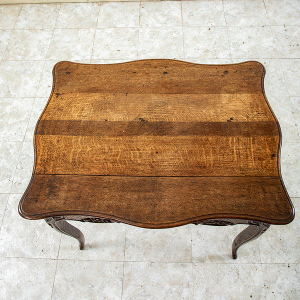 Hand Carved Side Table