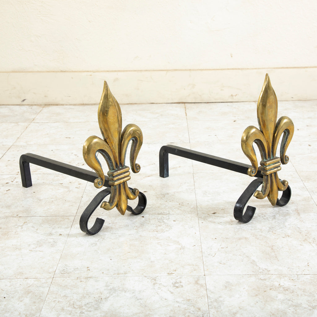 thumbnail image 2 of 4 Large Brass Curtain Tassel Hooks – Fleur De Lys Design, 6.7cm, Wilco, Made In UK 2 of 2