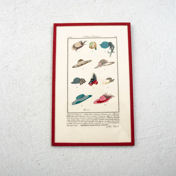 Watercolored Fashion Engraving