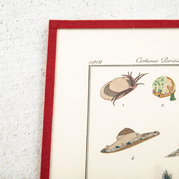 Watercolored Fashion Engraving