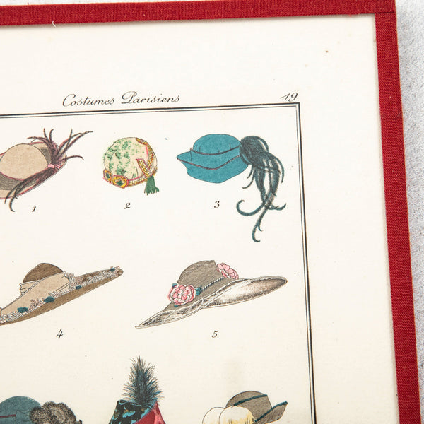 Watercolored Fashion Engraving