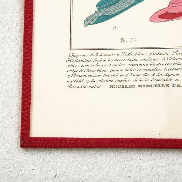 Watercolored Fashion Engraving